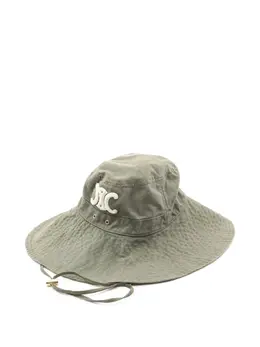 Céline Pre-Owned: Зелёная шляпа 