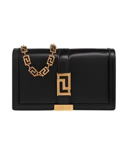 Versace: Чёрный рюкзак 