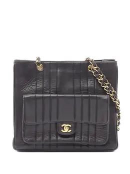 CHANEL Pre-Owned: Чёрная сумка 