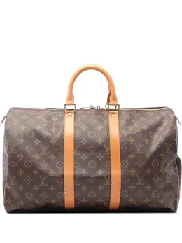 Louis Vuitton Pre-Owned: Коричневая сумка 