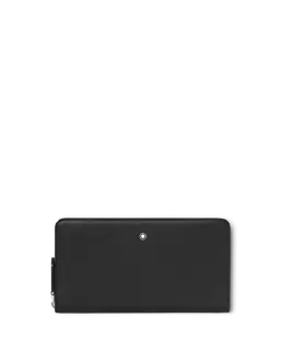 MONTBLANC: Чёрный кошелёк 