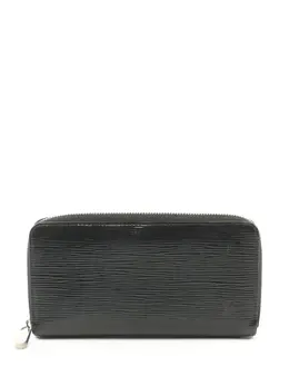 Louis Vuitton Pre-Owned: Чёрный кошелёк 