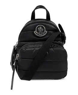 Moncler: Чёрный рюкзак 
