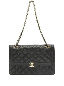CHANEL Pre-Owned: Чёрная сумка 