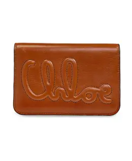 Chloé: Коричневый кошелёк 
