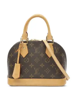 Louis Vuitton Pre-Owned: Коричневая сумка 