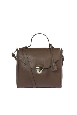 Trussardi: Коричневая сумка 