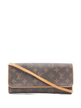 Louis Vuitton Pre-Owned: Коричневая сумка 