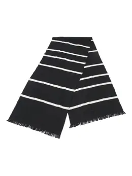 Fendi Pre-Owned: Чёрный шарф 