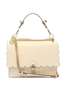 Fendi Pre-Owned: Светлая сумка 