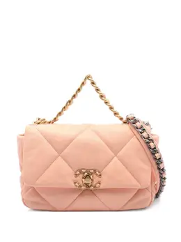 CHANEL Pre-Owned: Бежевая сумка 
