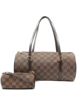 Louis Vuitton Pre-Owned: Коричневая сумка 