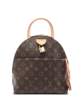 Louis Vuitton Pre-Owned: Коричневый рюкзак 