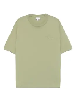 Maison Kitsuné: Зелёная футболка 