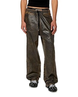 Diesel: Коричневые джинсы 