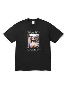 Supreme: Чёрная футболка 