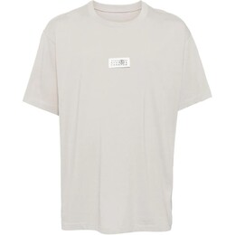 MM6 Maison Margiela: Светлая футболка 