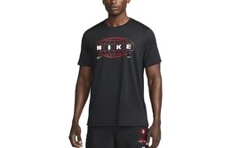 Nike: Чёрная футболка 
