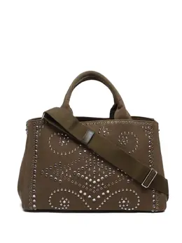 Prada Pre-Owned: Зелёная сумка 