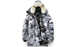 Canada Goose: Серый пуховик 