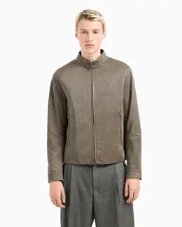 Emporio Armani: Кожаная куртка 