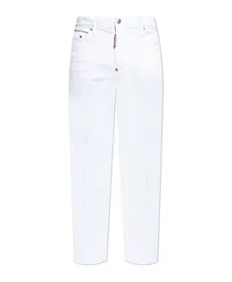 Dsquared2: Белые джинсы 