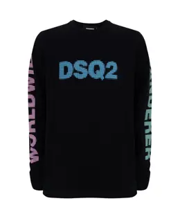 Dsquared2: Чёрная толстовка 