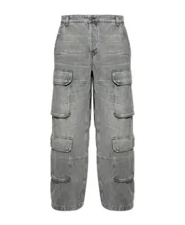 Diesel: Серые джинсы 