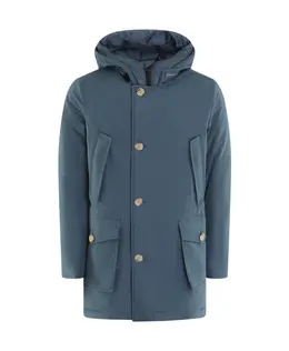 Woolrich: Синий пуховик 