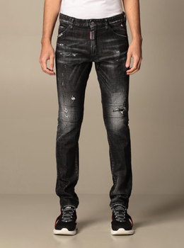 Dsquared2: Чёрные джинсы 