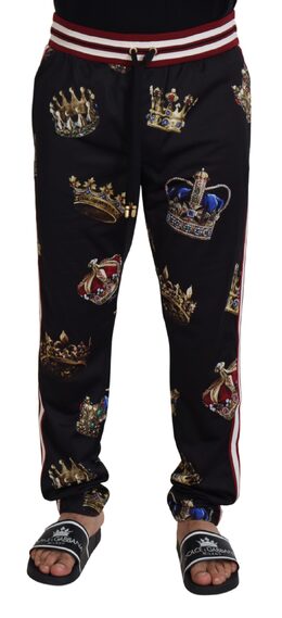 Dolce & Gabbana: Чёрные брюки 