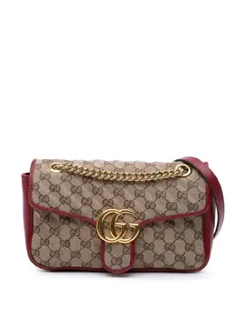 Gucci Pre-Owned: Коричневая сумка через плечо 