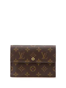 Louis Vuitton Pre-Owned: Коричневый кошелёк 