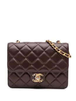 CHANEL Pre-Owned: Блестящая сумка через плечо 