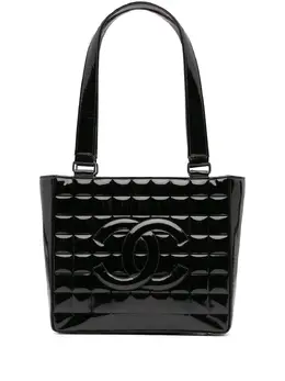 CHANEL Pre-Owned: Чёрная сумка 