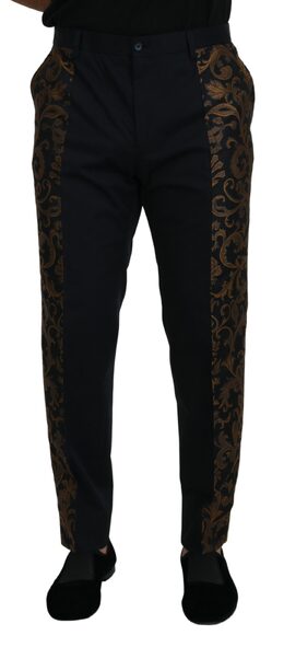 Dolce & Gabbana: Чёрные брюки 