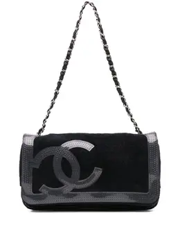 CHANEL Pre-Owned: Чёрная сумка 