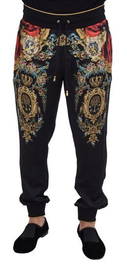 Dolce & Gabbana: Чёрные брюки 