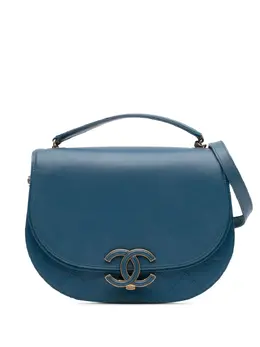 CHANEL Pre-Owned: Блестящая сумка 