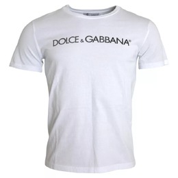 Dolce & Gabbana: Белая футболка 