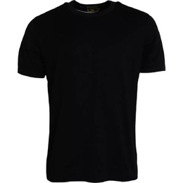 Dolce & Gabbana: Чёрная футболка 