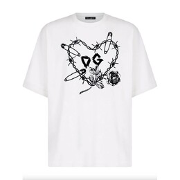 Dolce & Gabbana: Белая футболка 