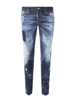 Dsquared2: Синие джинсы 