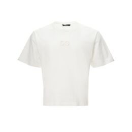 Dolce & Gabbana: Белая футболка 