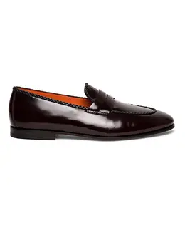 Santoni: Красные туфли 