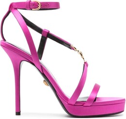 Versace: Золотые сандалии 
