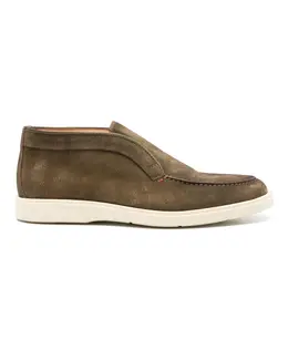 Santoni: Зелёные туфли 