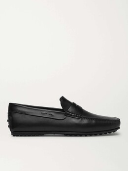Tod's: Чёрные туфли  City Gommino
