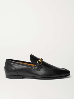 Gucci: Чёрные туфли  Horsebit
