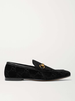Gucci: Чёрные туфли  Horsebit